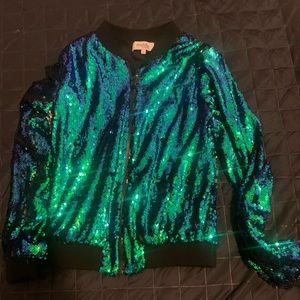 Sparkly jackets
